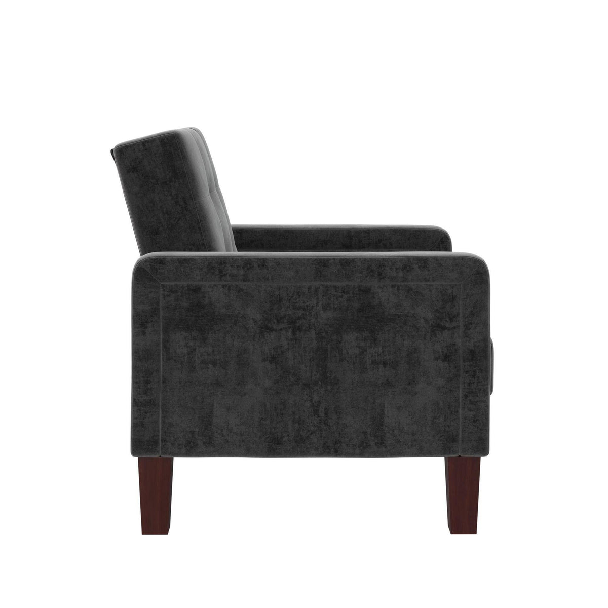 Gray Velvet Accent Chair T5587