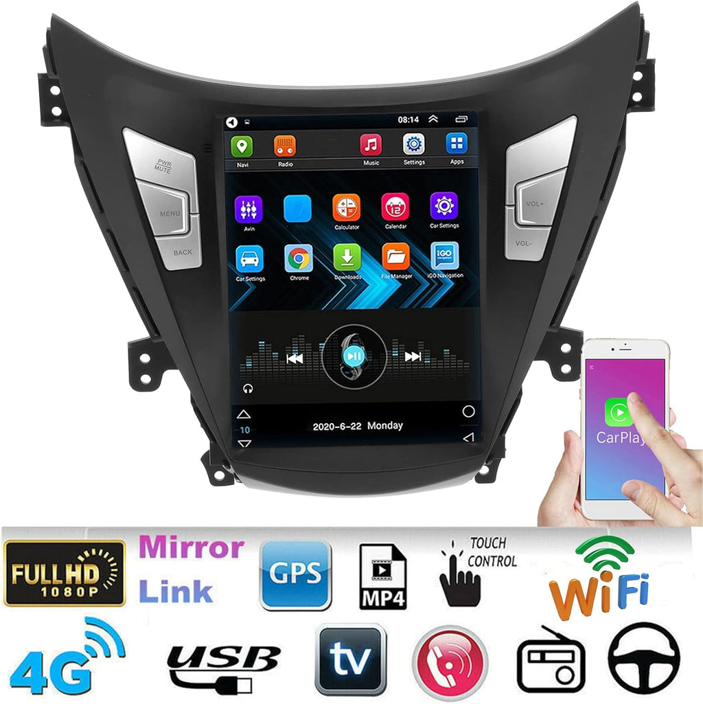 9.7in Car Radio Stereo Bluetooth MP5 Navigation L408