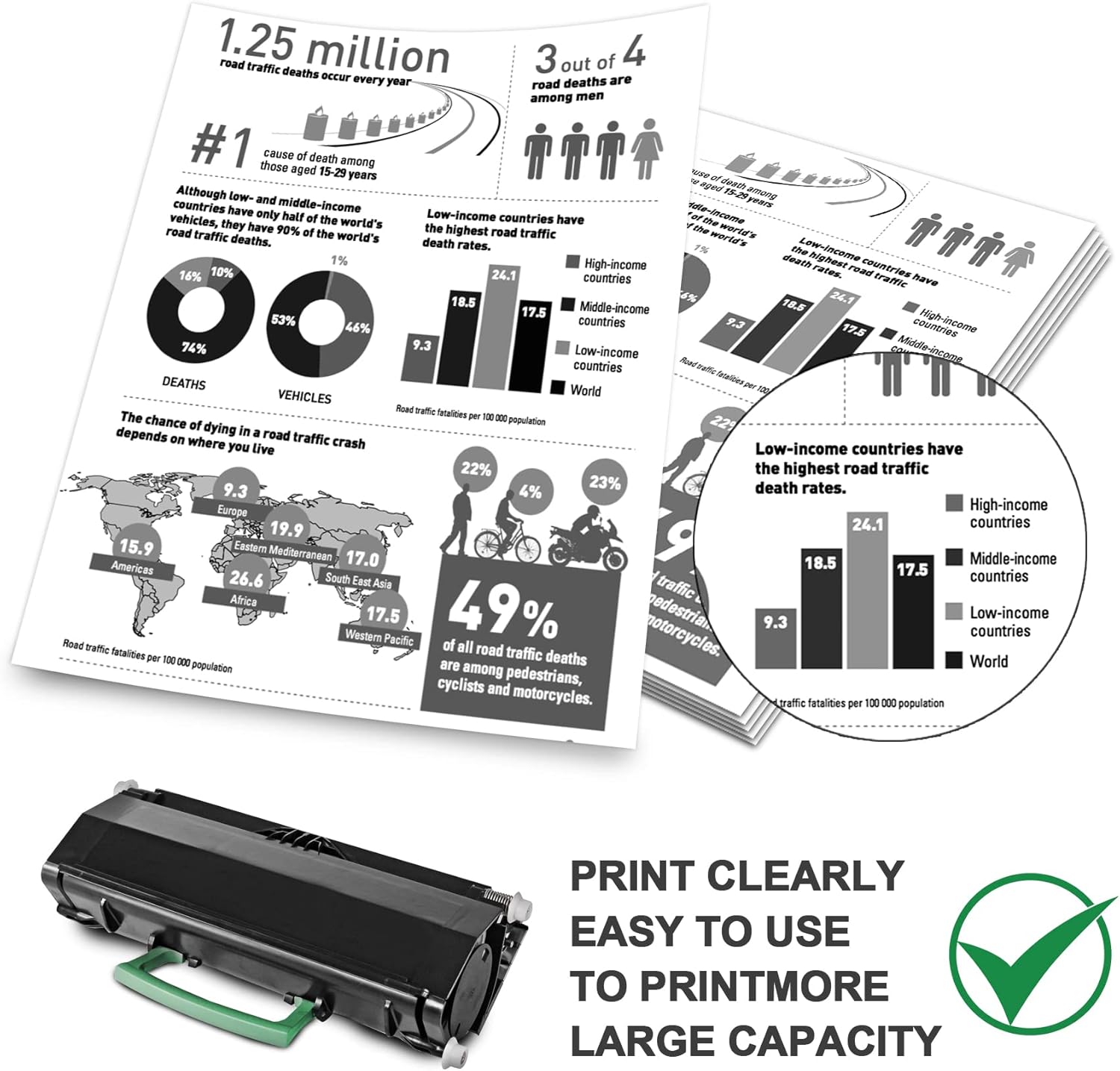 Black MICR Toner Cartridge 1-Pack M719086