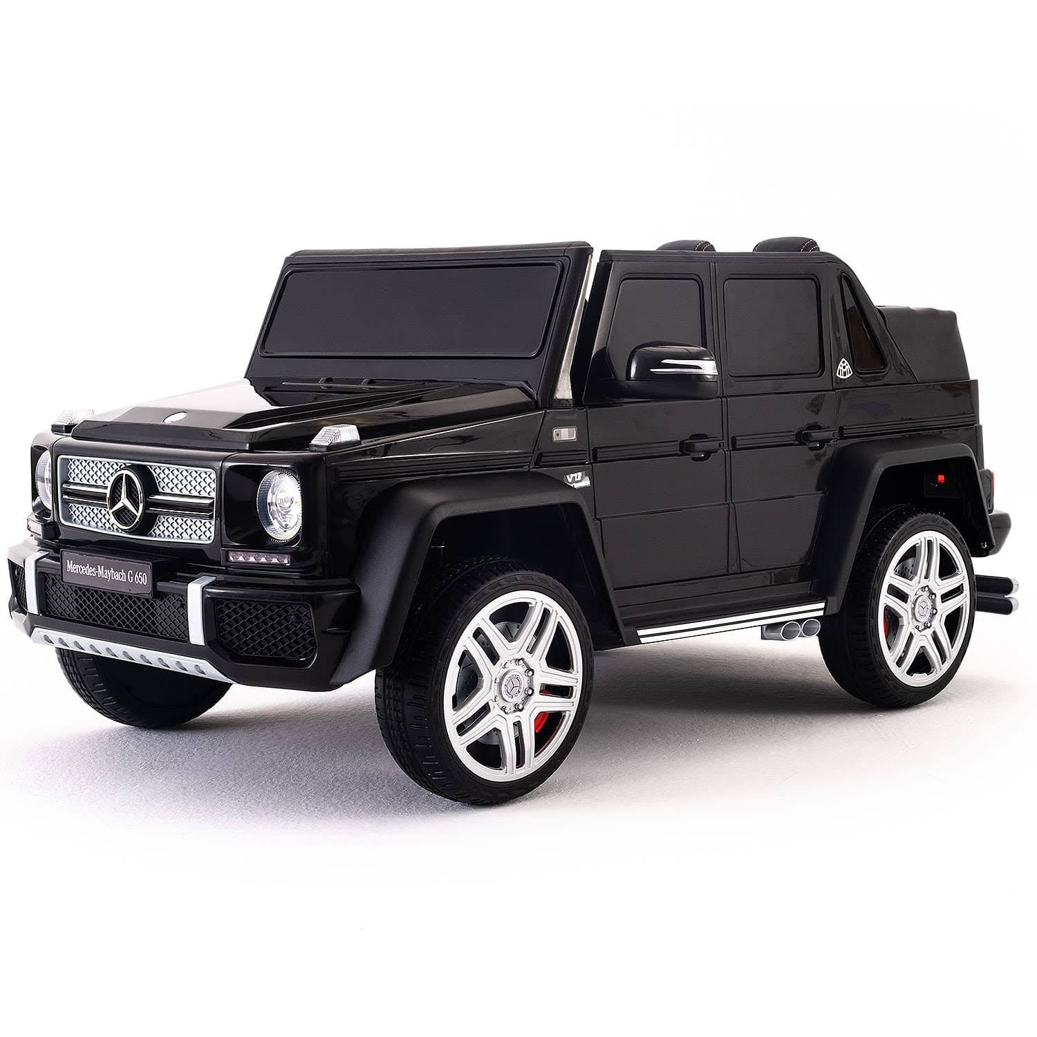 Black 12V Kids Ride-On Car with Parental Remote I808