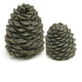 Set of 4 Decorative Pine Cones H315