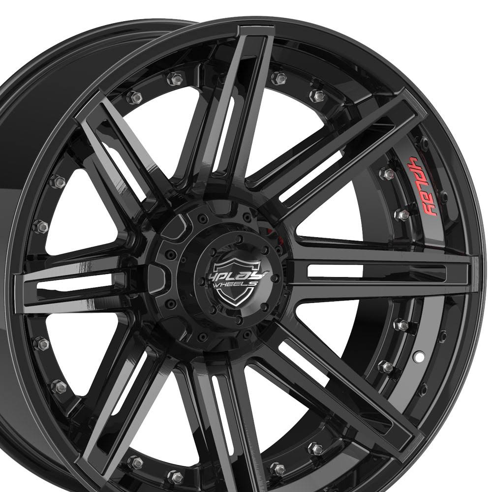 Brushed Black Wheel A866