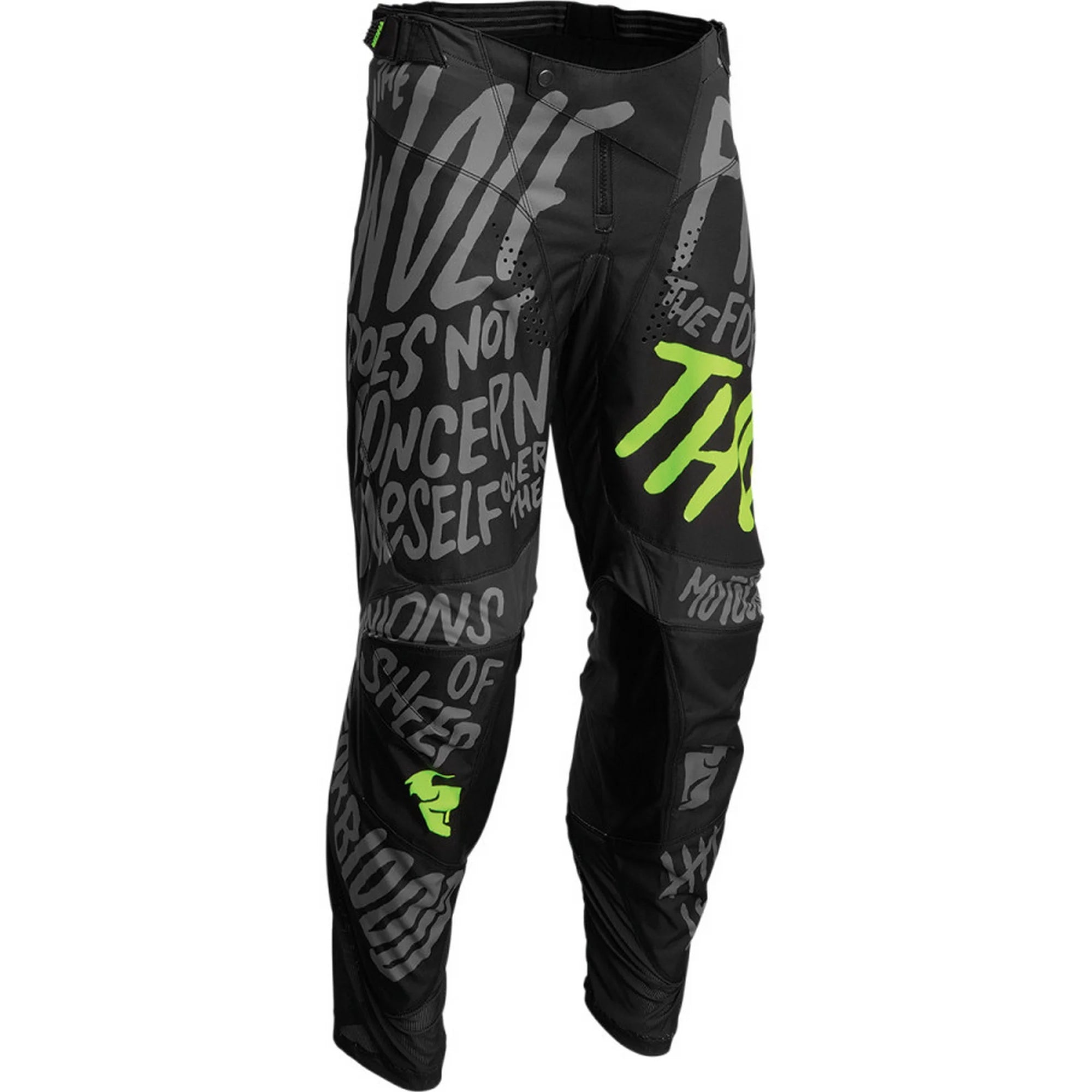 Charcoal/Acid MX Offroad Pants N4539