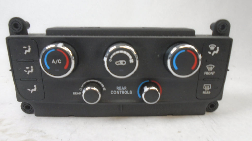 Pre-Owned Dodge Caravan Heater AC Temperature Controller Front Manual V439166