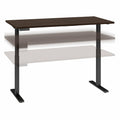 Black Walnut Electric Height Adjustable Standing Desk E10513