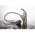 Brushed Nickel Single Handle Kitchen Faucet I86286
