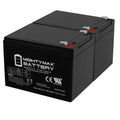12V 12Ah F2 Scooter Battery - 2 Pack J176