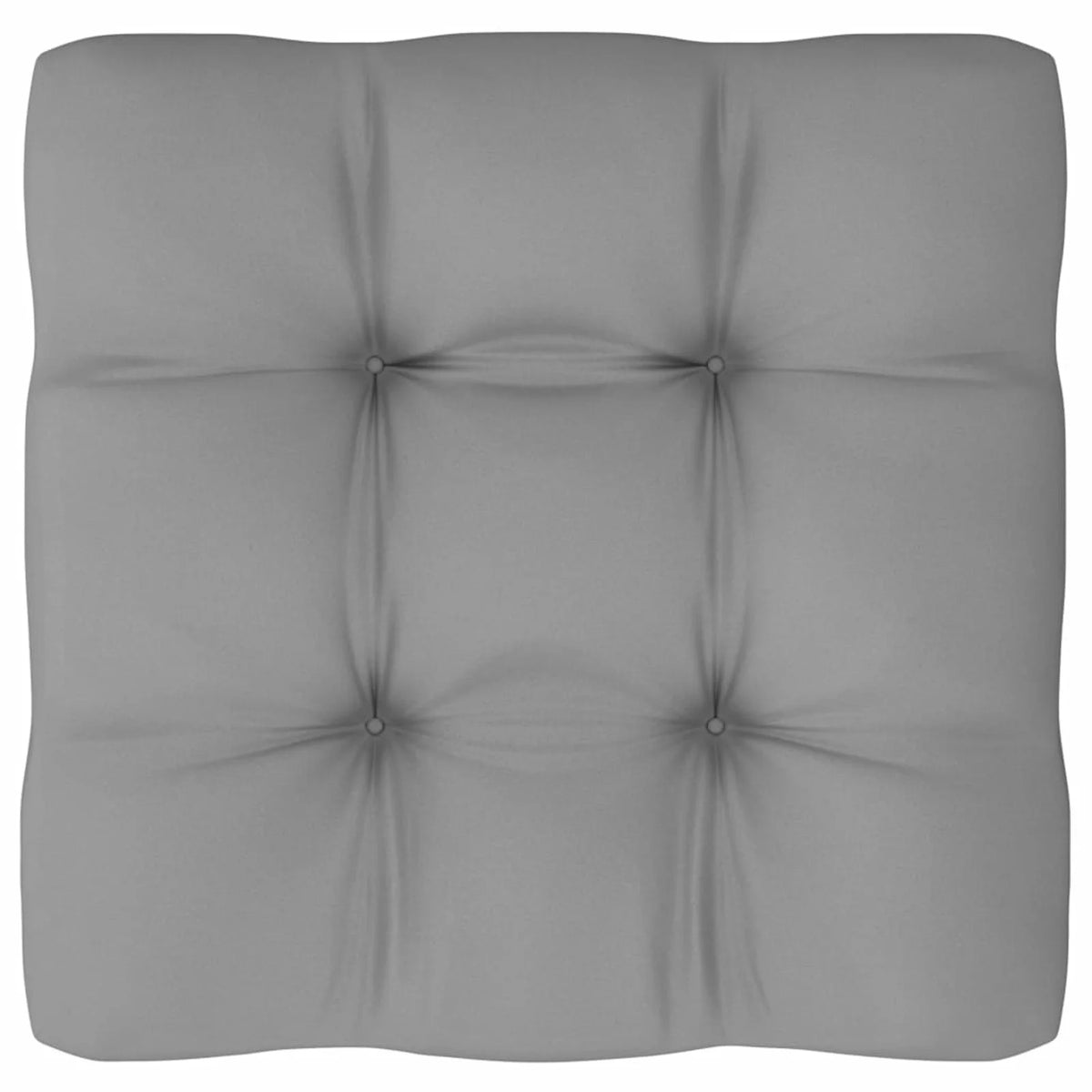 11 Piece Gray Cushion Pinewood Patio Lounge Set C745898