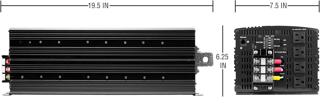 48V 8000 Watt Power Inverter with Remote Control, 16000 Watt Surge Peak X48996