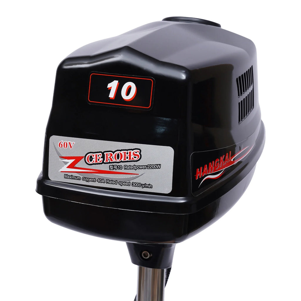 10HP 60V 2200W Brushless Trolling Motor Jet Pump Propeller Fishing Boat Engine K9519