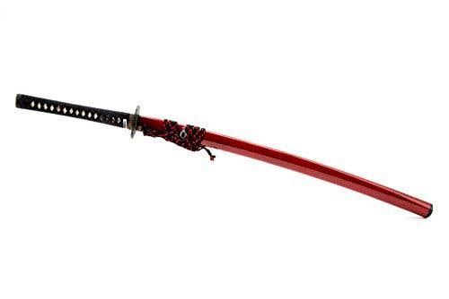 Red 1045 Carbon Steel Samurai Katana Sword C987