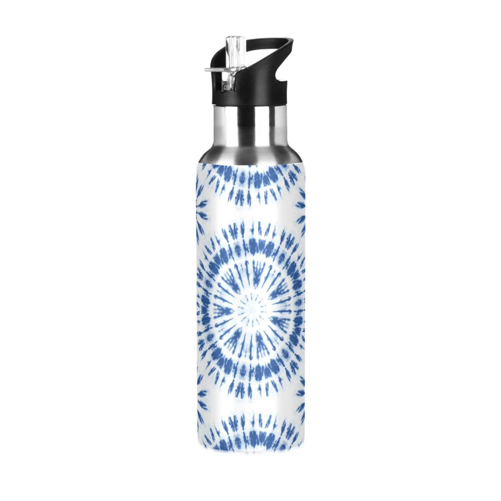 20 OZ Stainless Steel Vacuum Insulated Water Bottle with Straw Lid J8798