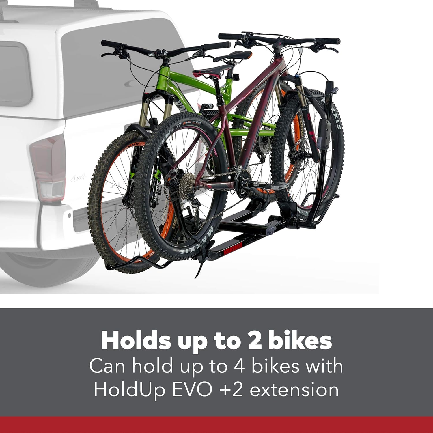 2 Bike Capacity Hitch Mounted Tray Bike Rack B59498