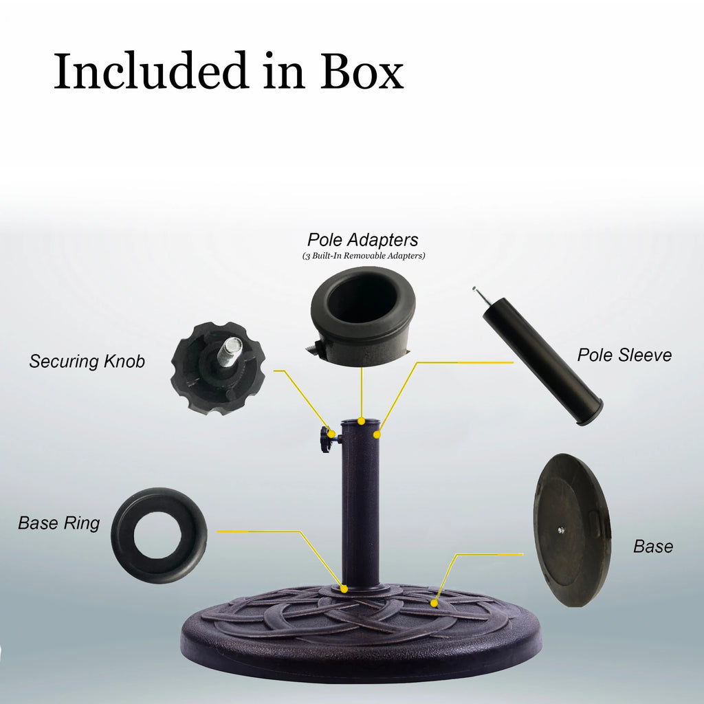 Bronze Umbrella Base N87697