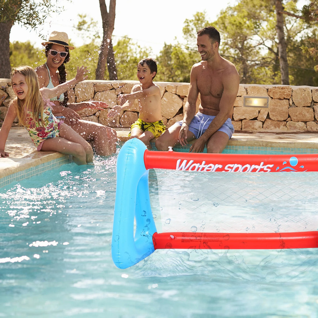 Inflatable Pool Volleyball Game Set with Volleyballs K9375
