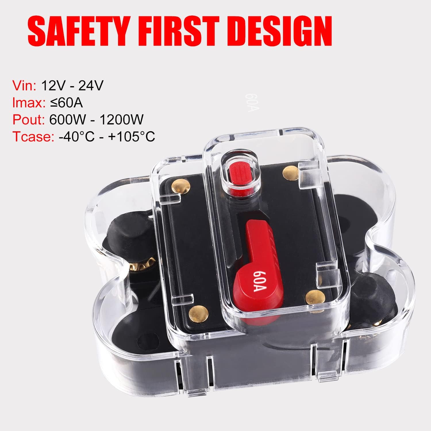 8 Gang Touch Switch Panel with LED Label Stickers J77387
