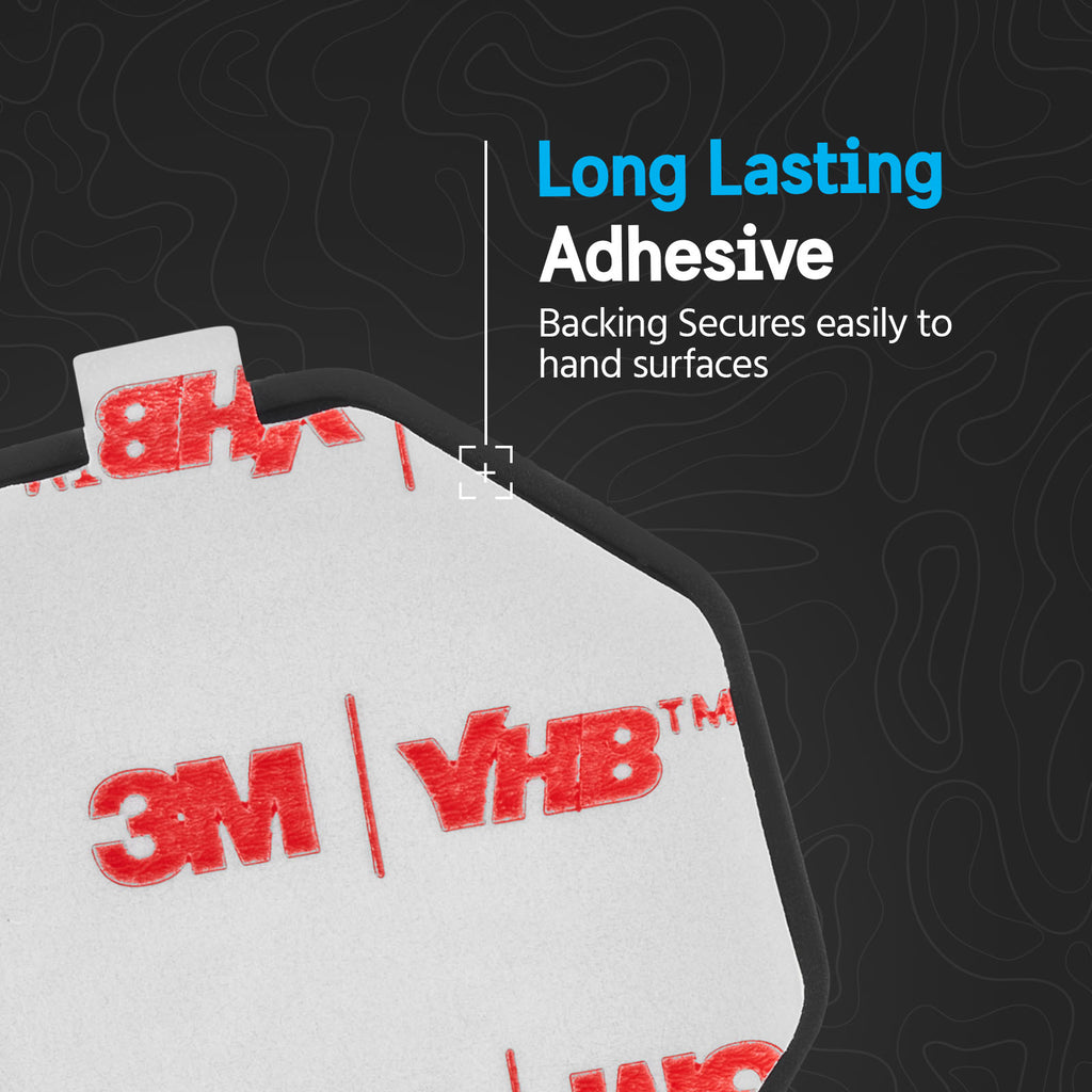 Black 4 Pack AirTag Holder with 3M Adhesive Sticker F249