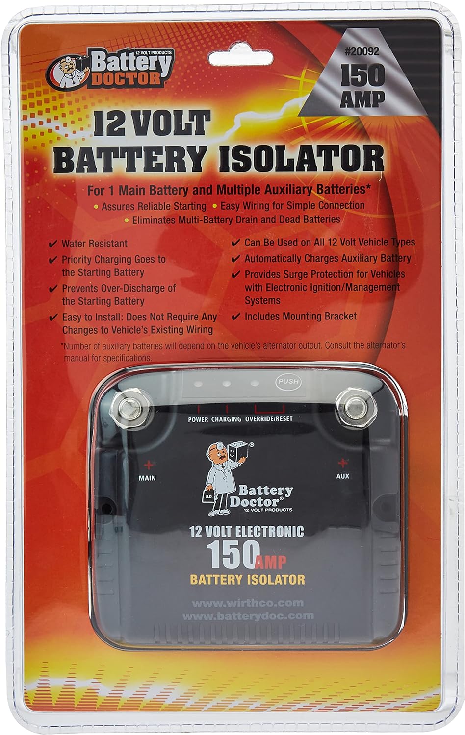 125 Amp/150 Amp Battery Isolator G122