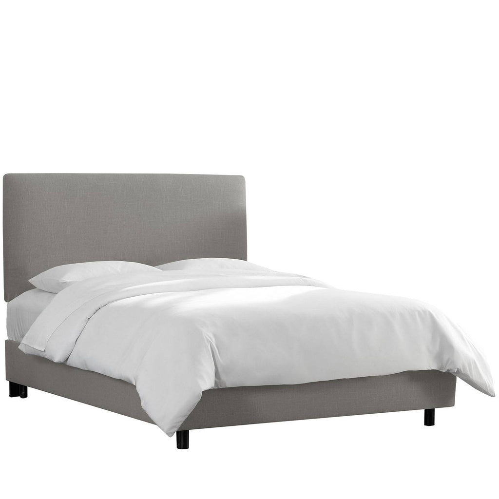 Navy Twin Microsuede Bed P8483