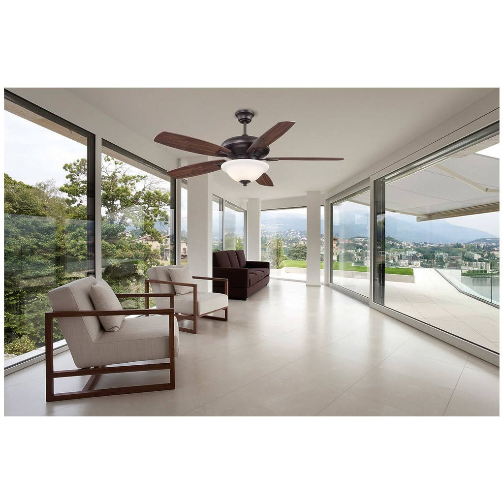 English Bronze Ceiling Fan O62144