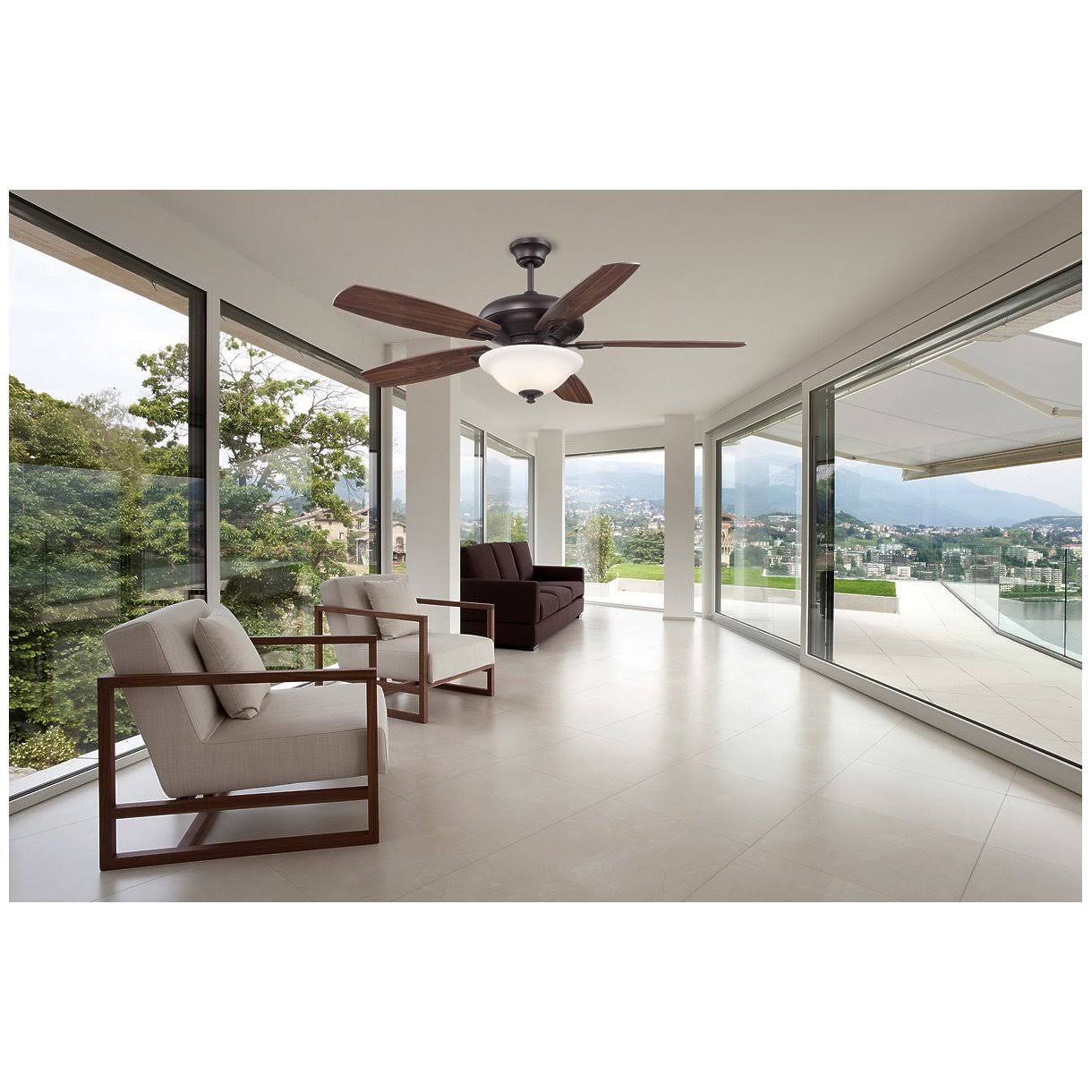 English Bronze Ceiling Fan O62144