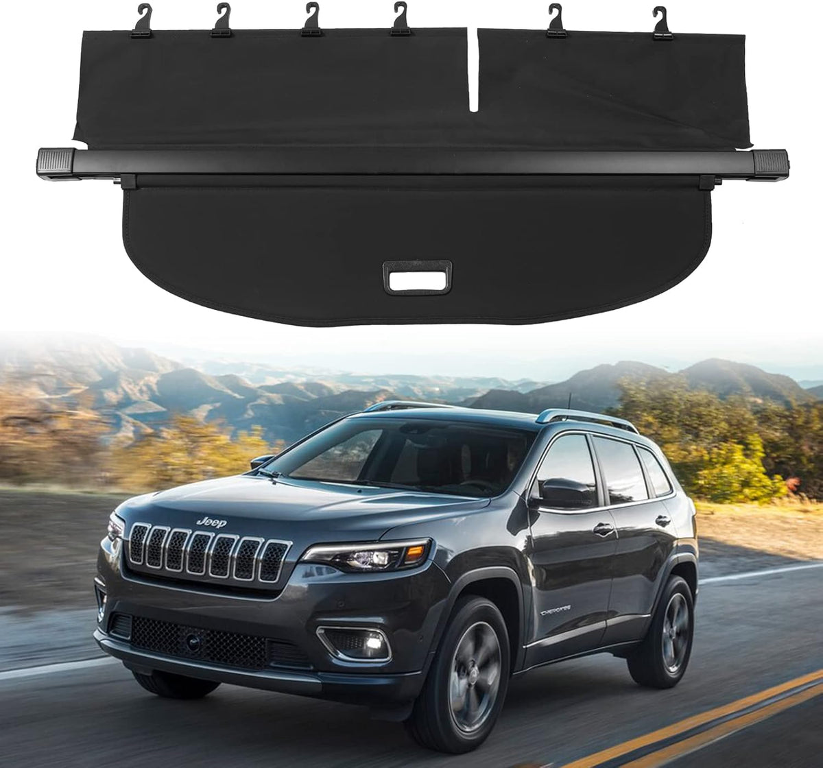 Retractable Cargo Cover for Jeep Cherokee M615879