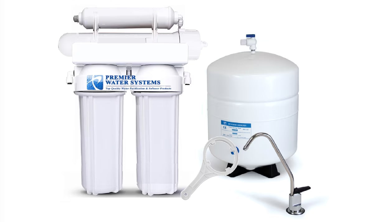 Under-Sink Reverse Osmosis Drinking Water Filtration System 100 GPD E13910