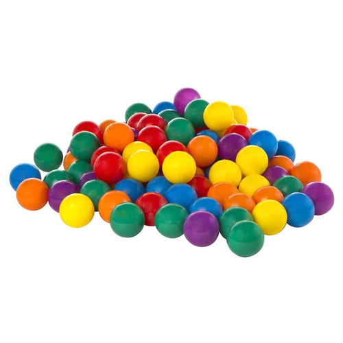 100-Pack Multi-Colored Plastic Fun Ballz for Ball Pits W808865