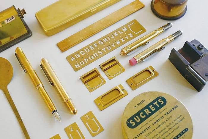 Brass Pen Case M283