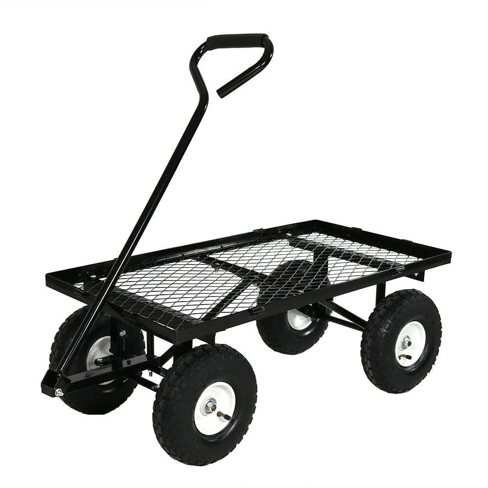 Black Steel Log Cart P146880