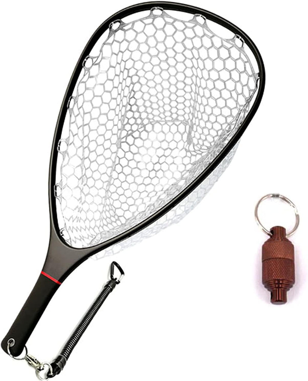 Floating Fishing Net Carbon Fiber Landing Net Clear Rubber Ghost Net Pack of 2 I83355