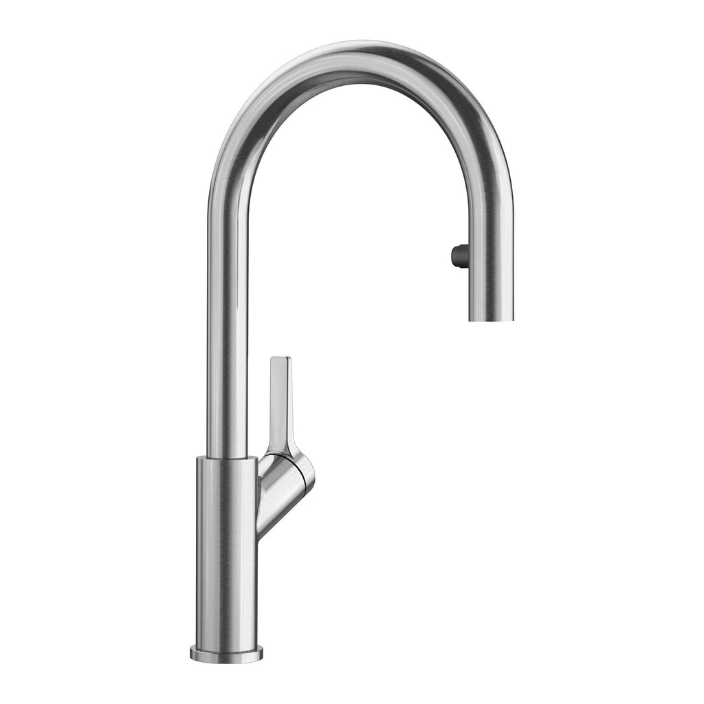 Classic Steel Pull Down Single Handle Kitchen Faucet D66709