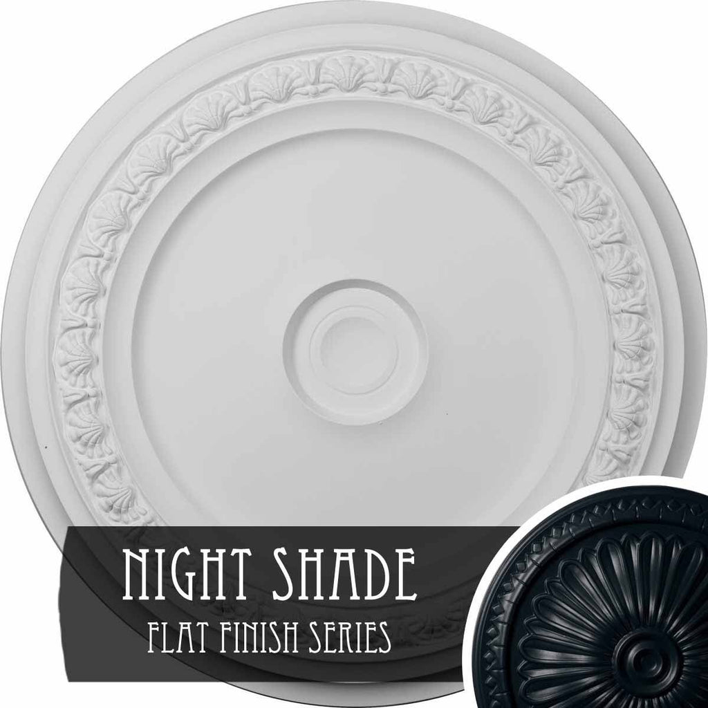Carlsbad Ceiling Medallion Hand-Painted Night Shade O50949