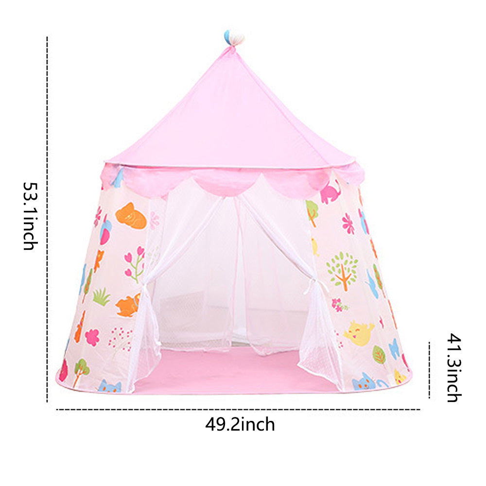 Pink Princess Castle Play Tent S77703