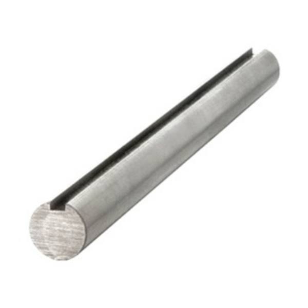 Keyed Shaft, Dia. 1-1/4 in, 24 in L, CS Y8204