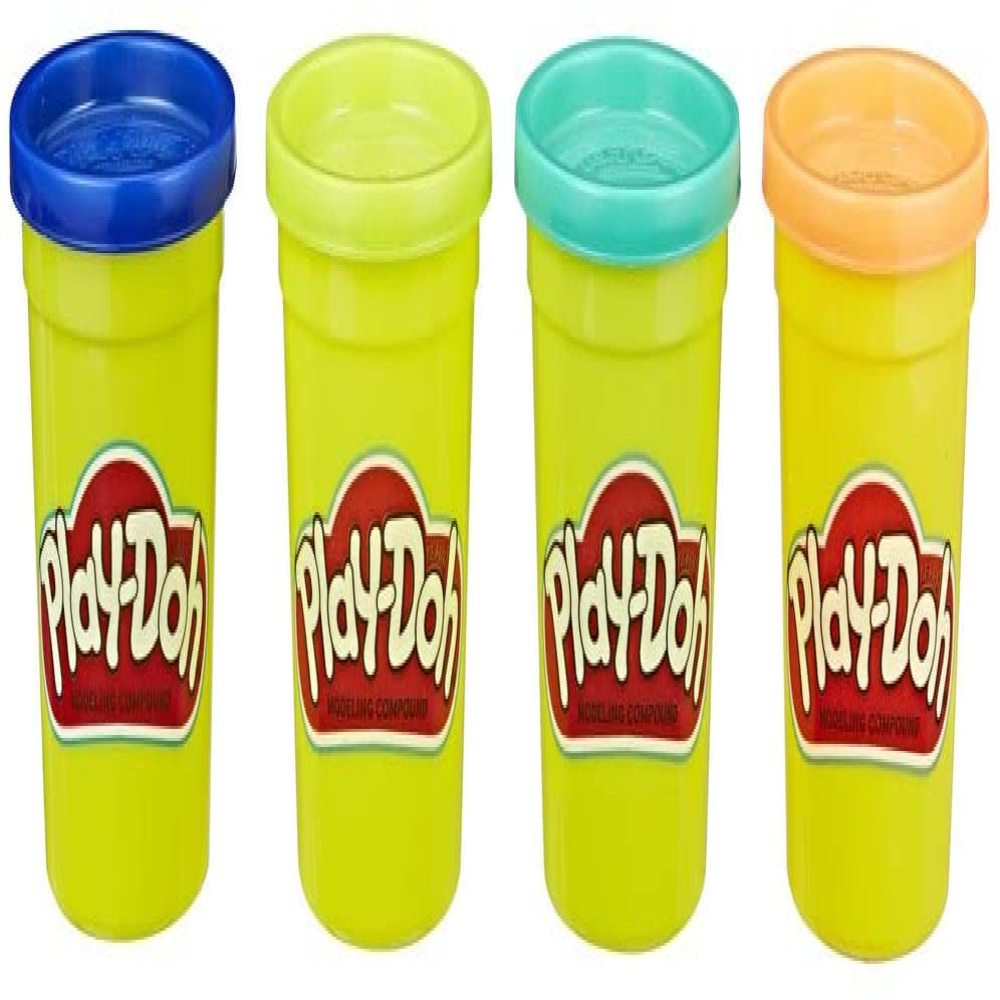 4 Pack Non-Toxic Play-Doh Colours, 4 oz Cans W2460