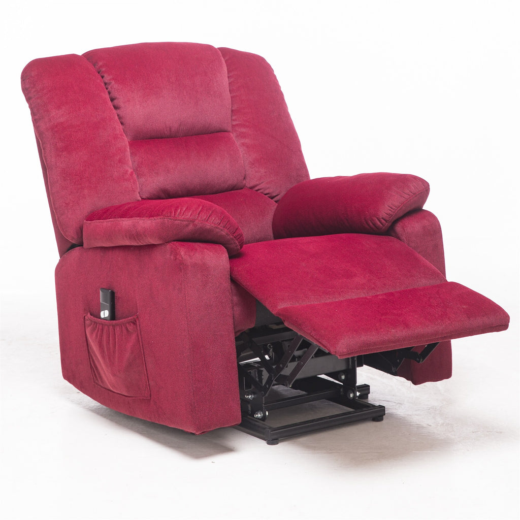 Red Power Lift Recliner Chair T761