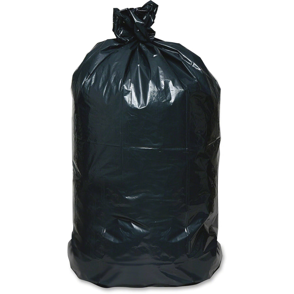 Black 55-60gal Recycled Can Liners, 100-carton V174