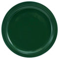 Green Stoneware Narrow Rim Plate - 36/Case K35156