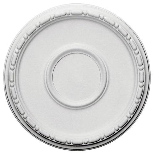 16 1/2x22OD x 1 1/2x22P Hand-Painted Ceiling Medallion N752