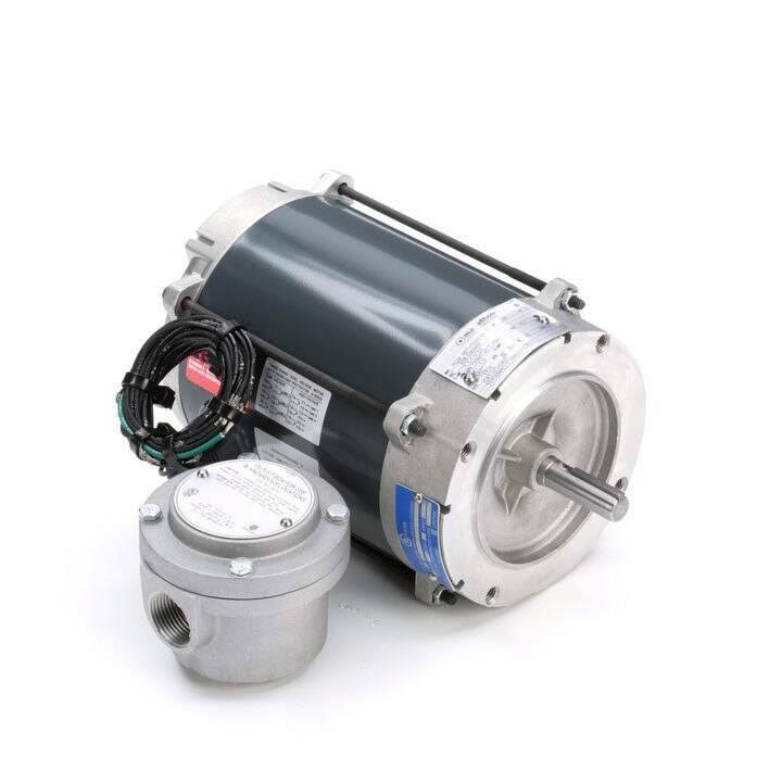 Explosion Proof Motor, 1/4HP, 208-230/460V, 1800RPM, 3PH Z45611