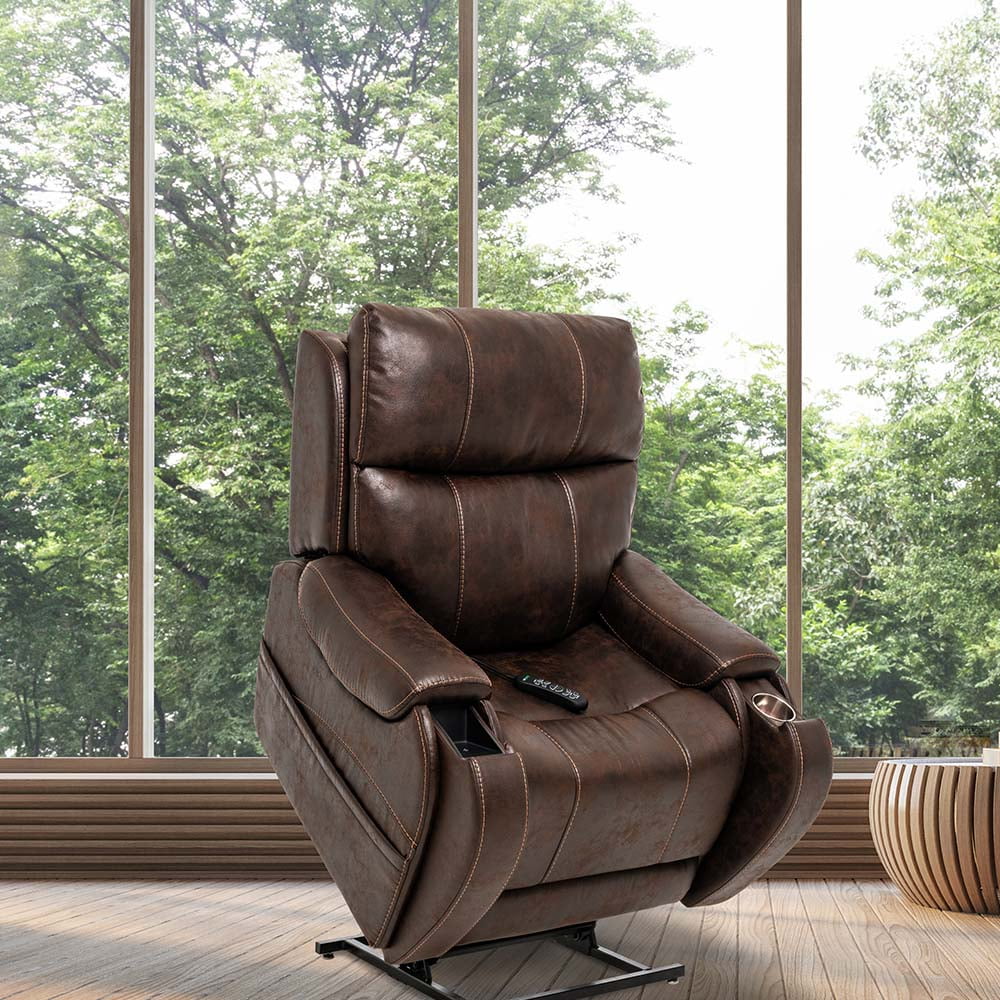 Walnut Power Lift Recliner R84825