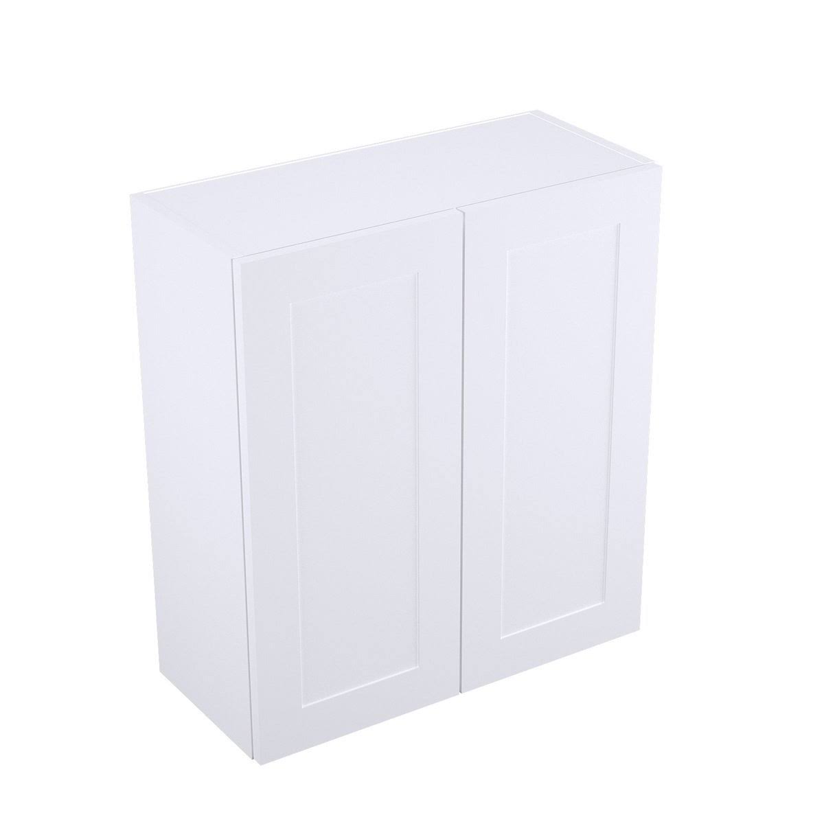 White Gloss Wall Cabinet I473
