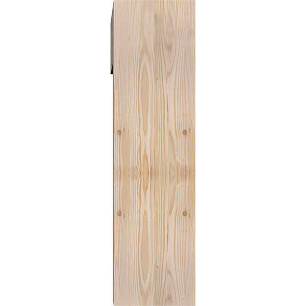 Douglas Fir Smooth Bracket with Offset Brace R587372