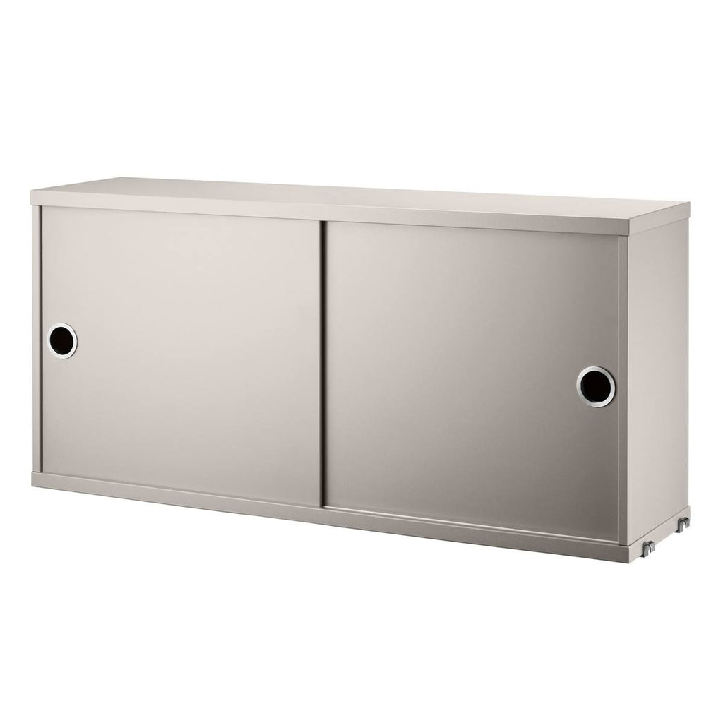 Beige Cabinet Module with Sliding Doors, 78 x 20 cm B212175