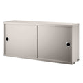 Beige Cabinet Module with Sliding Doors, 78 x 20 cm B212175