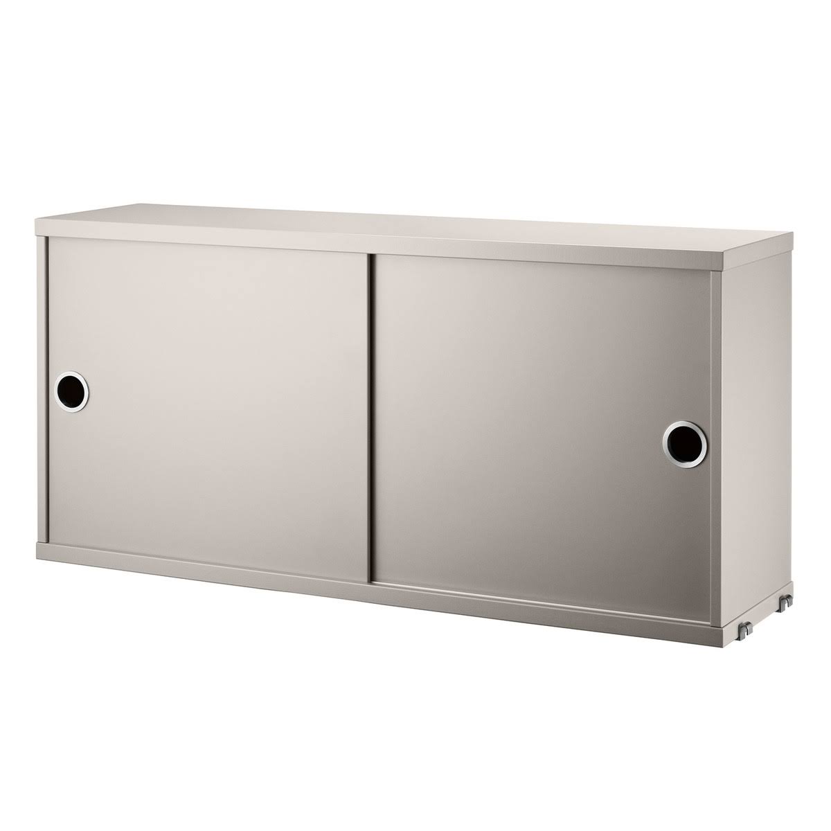 Beige Cabinet Module with Sliding Doors, 78 x 20 cm B212175