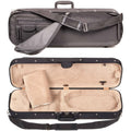 Oblong 1/2 Violin Case with Tan Velour Interior D4601