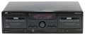 Dual Cassette Deck Black E947032