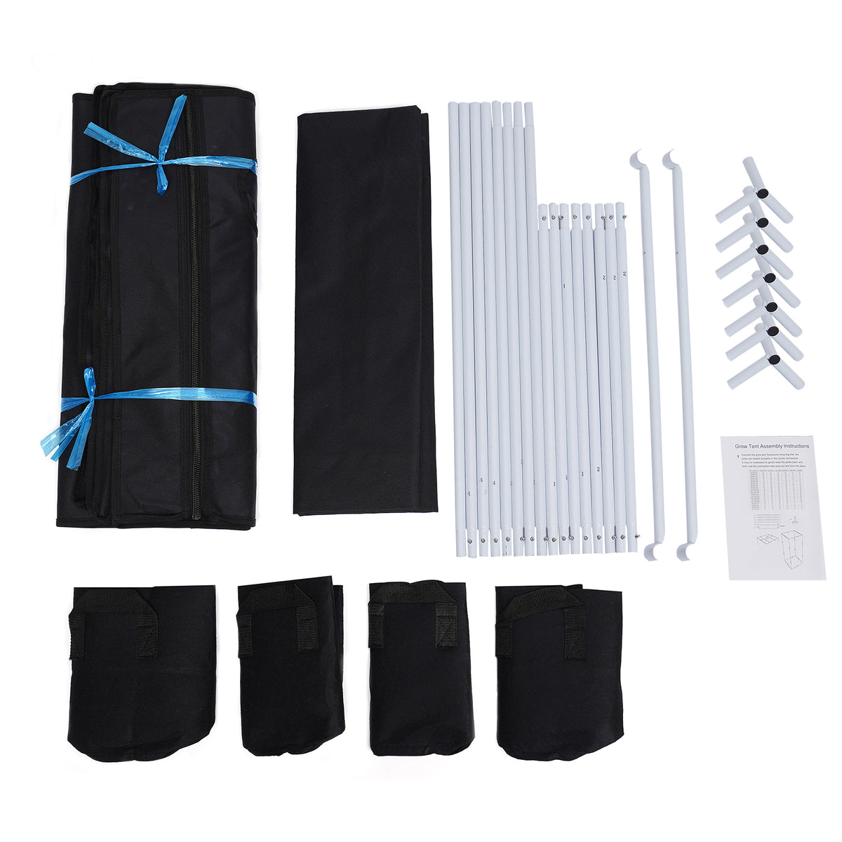 Grow Tent Kit with LED Grow Light and Ventilation Kit Z82144